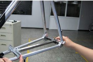 腳踏車車架尺寸量測